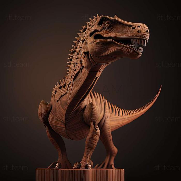 3D модель Рахіолізавр (STL)